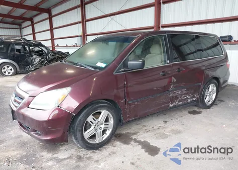 2007 Honda Odyssey Lx из США, поврежденный, VIN 5FNRL38287B103393